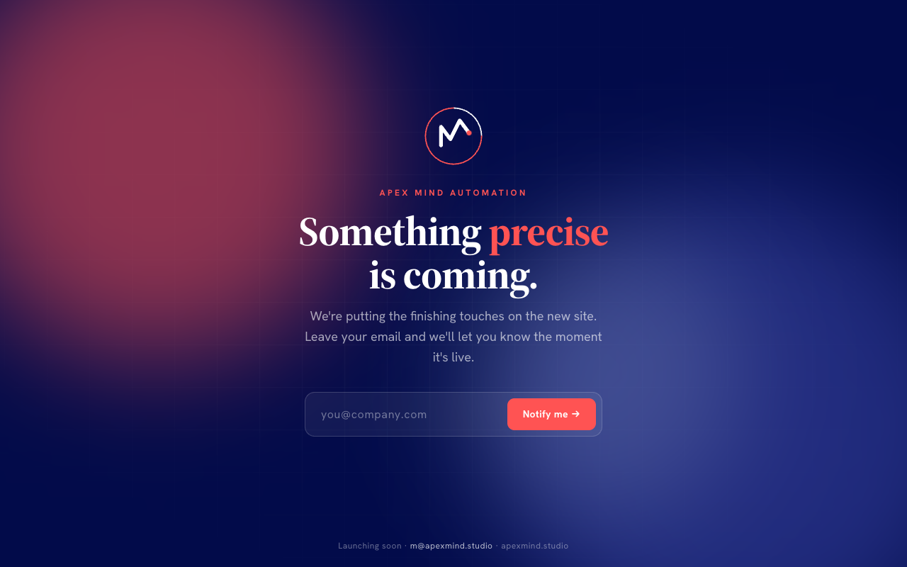 Apex Mind Automation — Automation Studio